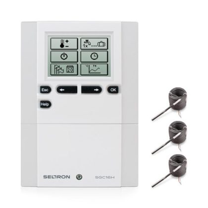 Diferenčni regulator SELTRON SGC16H, s tipali (3xTF/Pt)
