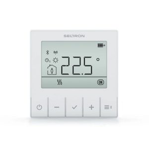 Sobni termostat SELTRON RT1B, baterijsko napajanje, nadometni