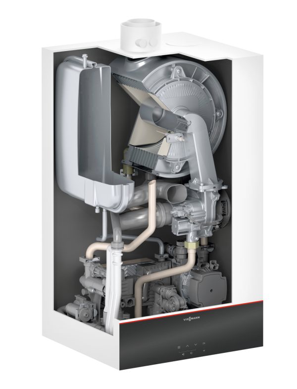 Paket VITODENS 100-W, 3,2 do 19,0 kW, tip B1HF z ogrevalnikom vode 100 l