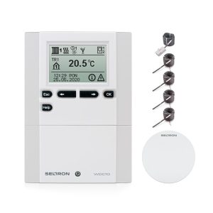 Vremensko vodeni regulator SELTRON WDC10, s tipali (4xTF/PT, 1xVF/PT, 1xAFD/PT)