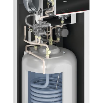 VITODENS 111-F, 3,2 do 32,0 kW z emajliranim hranilnikom sanitarne vode 130 l